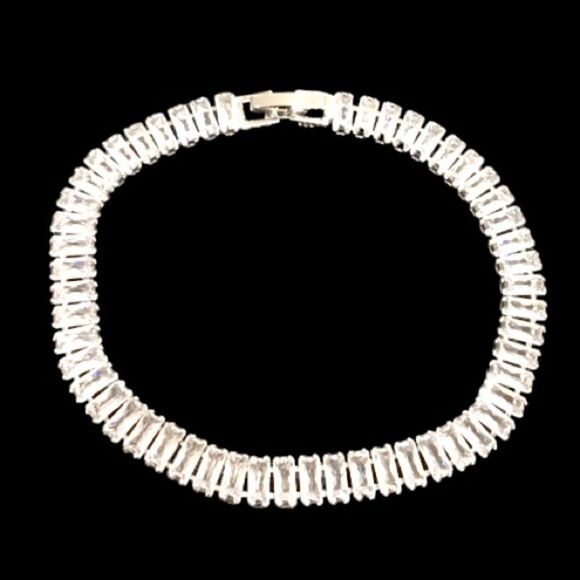 BRAND NEW TENNIS BRACELET BAGUETTE - Picture 4 of 5